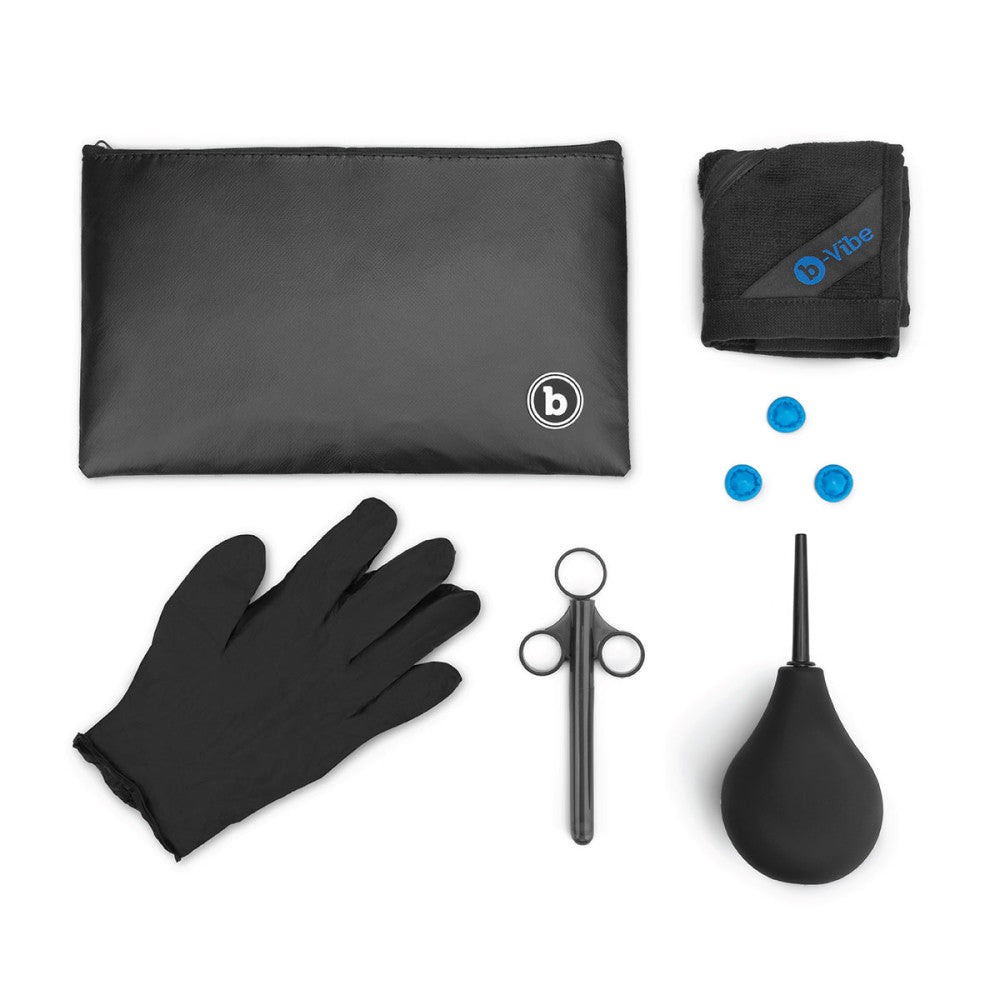 B-Vibe Anal Training Set - Black | Buzz Me In