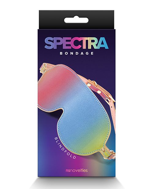 Spectra Bondage Blindfold in Rainbow