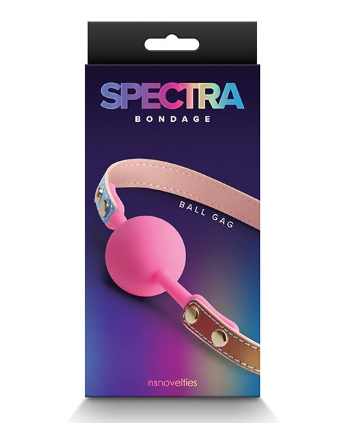 Spectra Bondage Ballgag in Rainbow