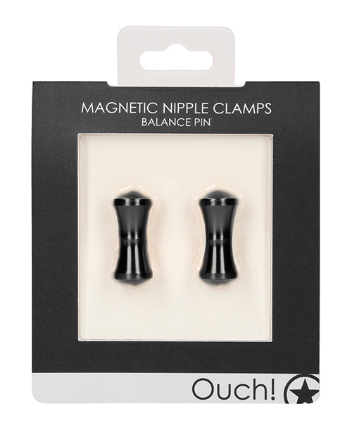 Balance Pin Magnetic Nipple Clamps in Black
