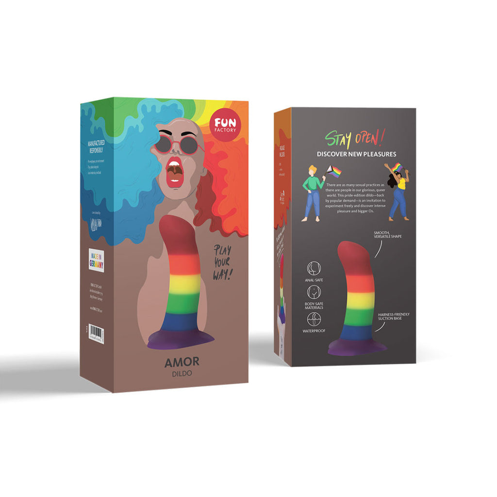 Limited Edition Rainbow Amor Dil by Fun Factory