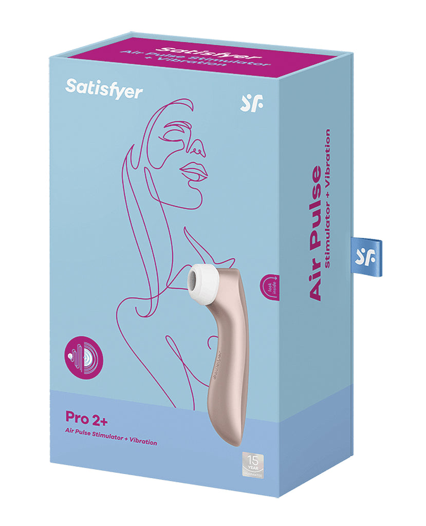 Satisfyer Pro 2 + Vibration in Light Gold