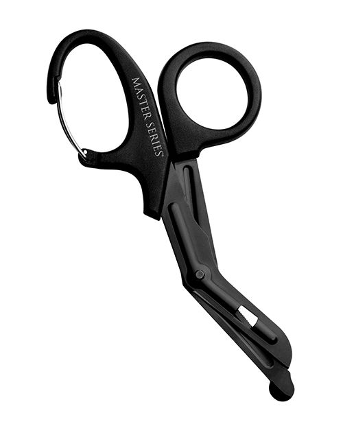 Snip Heavy Duty Bondage Scissors w/Clip in Black